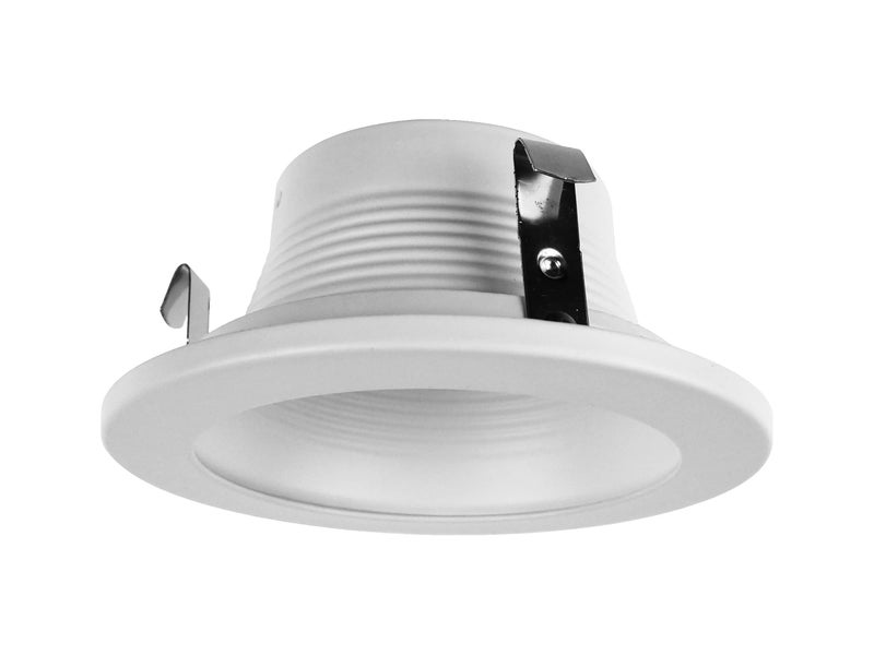 Nicor إطار بفل أبيض مدمج بحجم 4 بوصات من NICOR للإضاءة لمصباح MR16 (14002) - Image 2